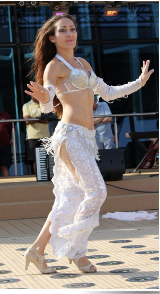 An image of a Turkish belly dancer