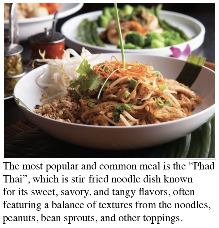 An image of the food Muay Thai fighters eat to be healthy and strong.