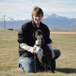 My dog Zero and I