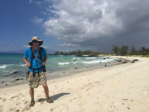 Studying Sand in Hawaii (2015)