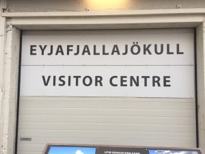 Eyjafjallajökull volcano cetner