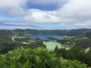 One Caldera Two Craters