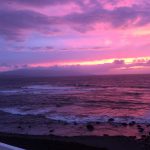 Sunset over the Atlantic
